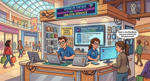 Efi and firmware - and, password